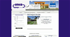 Desktop Screenshot of imcoimoveis.com.br