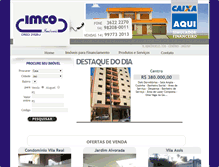 Tablet Screenshot of imcoimoveis.com.br